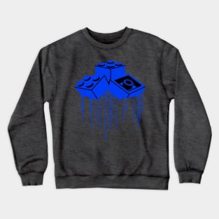 Brick Bleed Blue Crewneck Sweatshirt